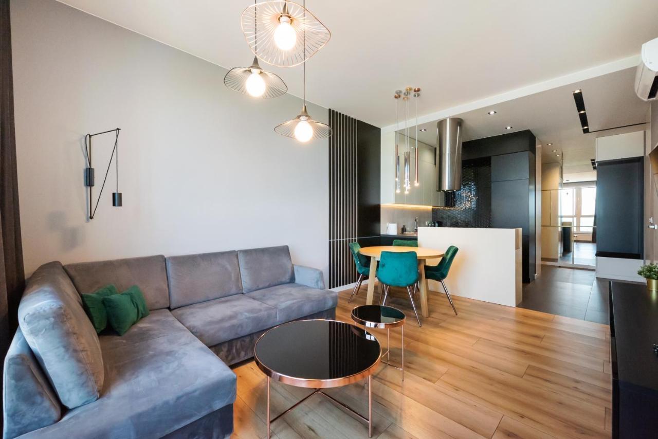 ורשה Praga 23Rd Floor High-Class Apartment מראה חיצוני תמונה