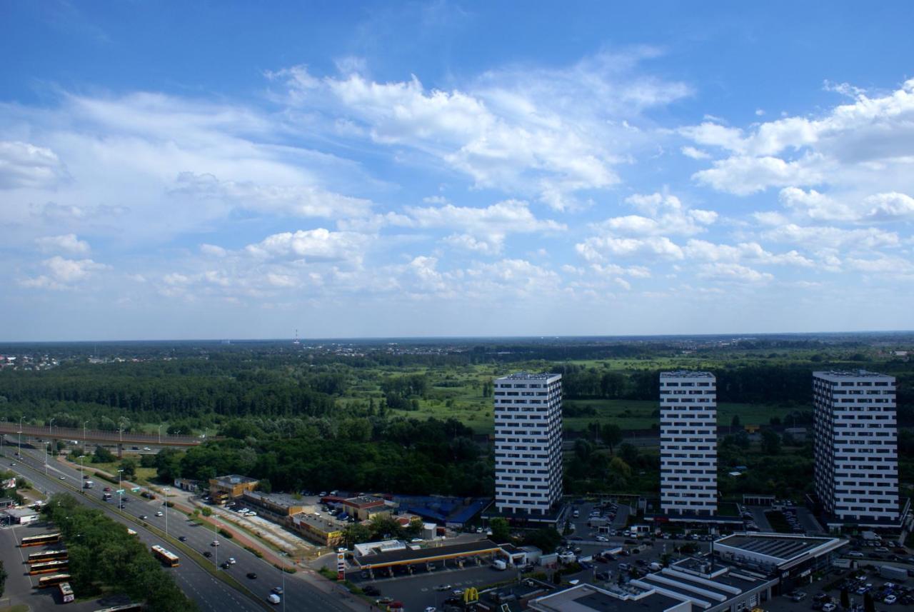 ורשה Praga 23Rd Floor High-Class Apartment מראה חיצוני תמונה