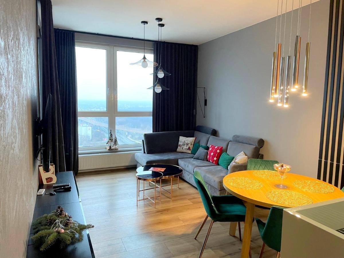 ורשה Praga 23Rd Floor High-Class Apartment מראה חיצוני תמונה