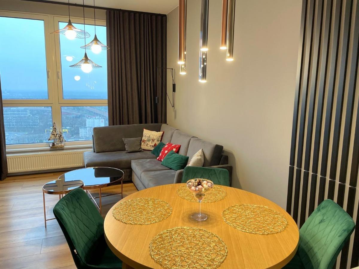 ורשה Praga 23Rd Floor High-Class Apartment מראה חיצוני תמונה